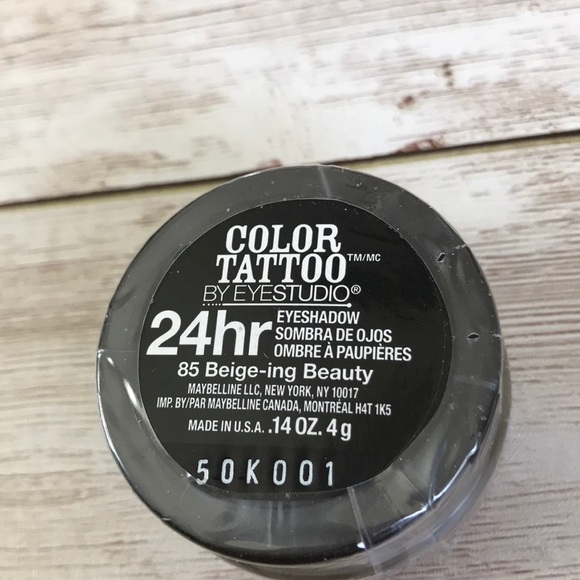 Maybelline Color Tattoo 24 Hr Eyeshadow Pot 0.14oz - Picture 2 of 4